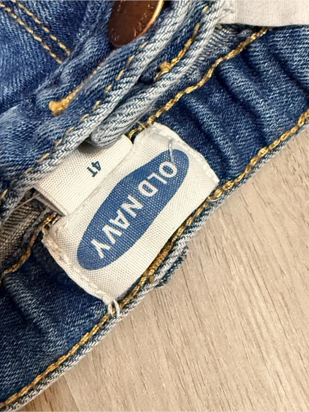 Old Navy Girls' Blue Denim Rolled-Hem Shorts
